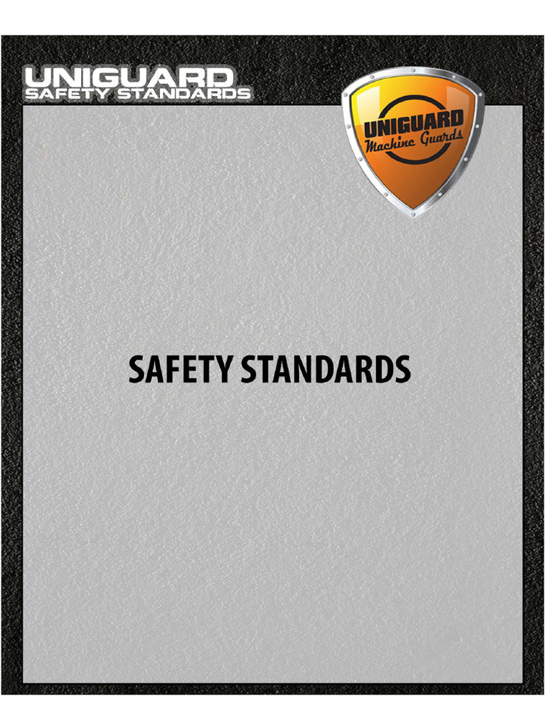 Uniguard Safety Standards Resource Book | PDF