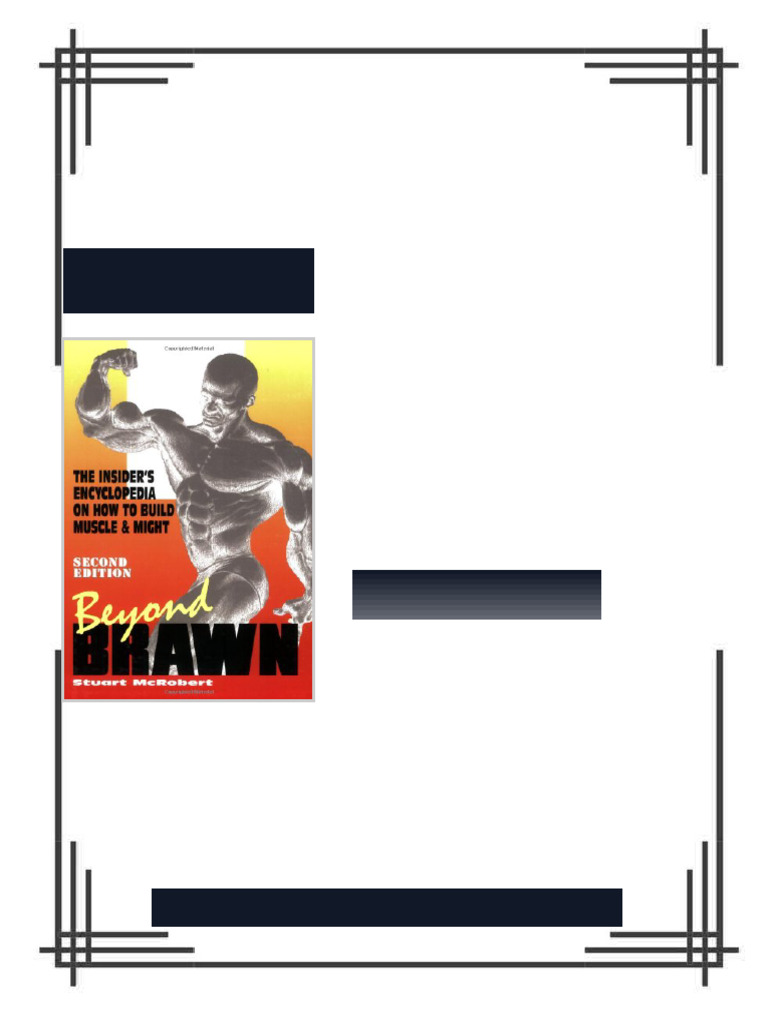 Beyond Brawn 2nd Edition Stuart Mcrobert ebook universal format | PDF ...