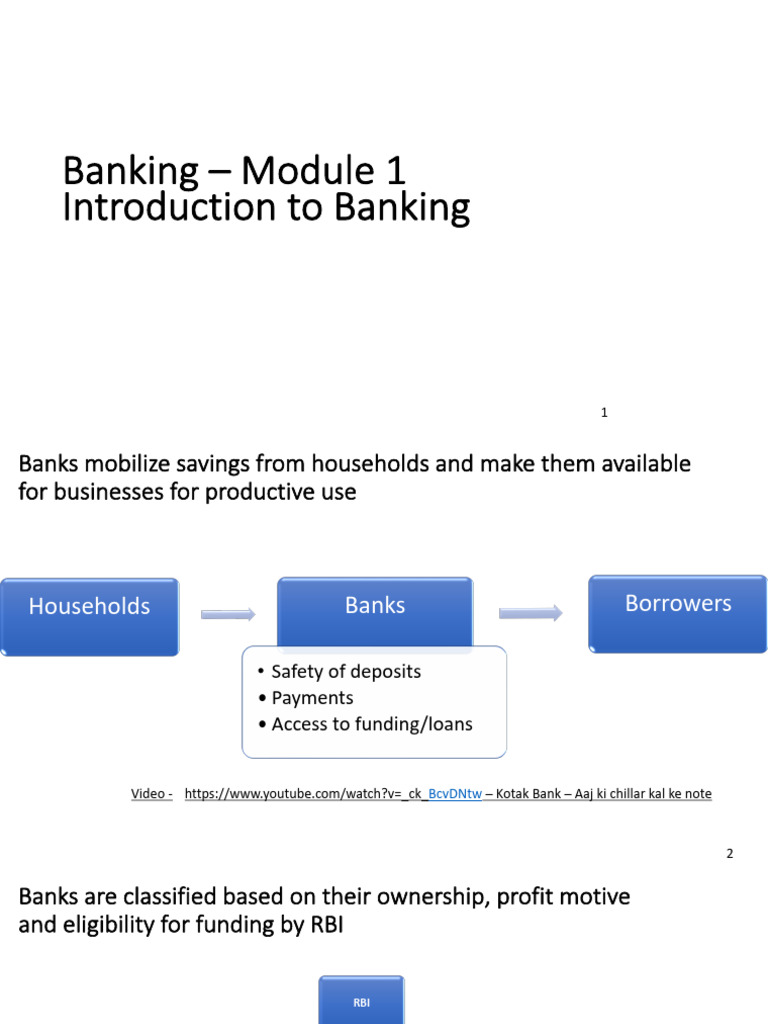 Introduction to Banking Fundamentals | PDF | Loans | Cheque