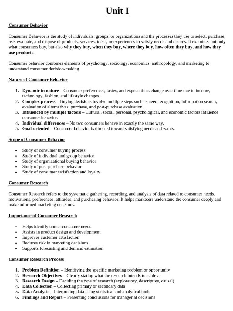 Understanding Consumer Behavior Dynamics | PDF | Consumer Behaviour ...
