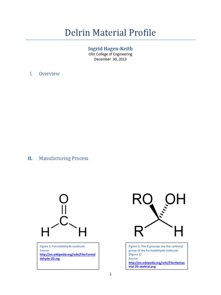 Delrin: Properties and Manufacturing Guide | PDF | Polymers | Thermoplastic