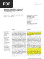 A revelação do diagnóstico na perspectiva