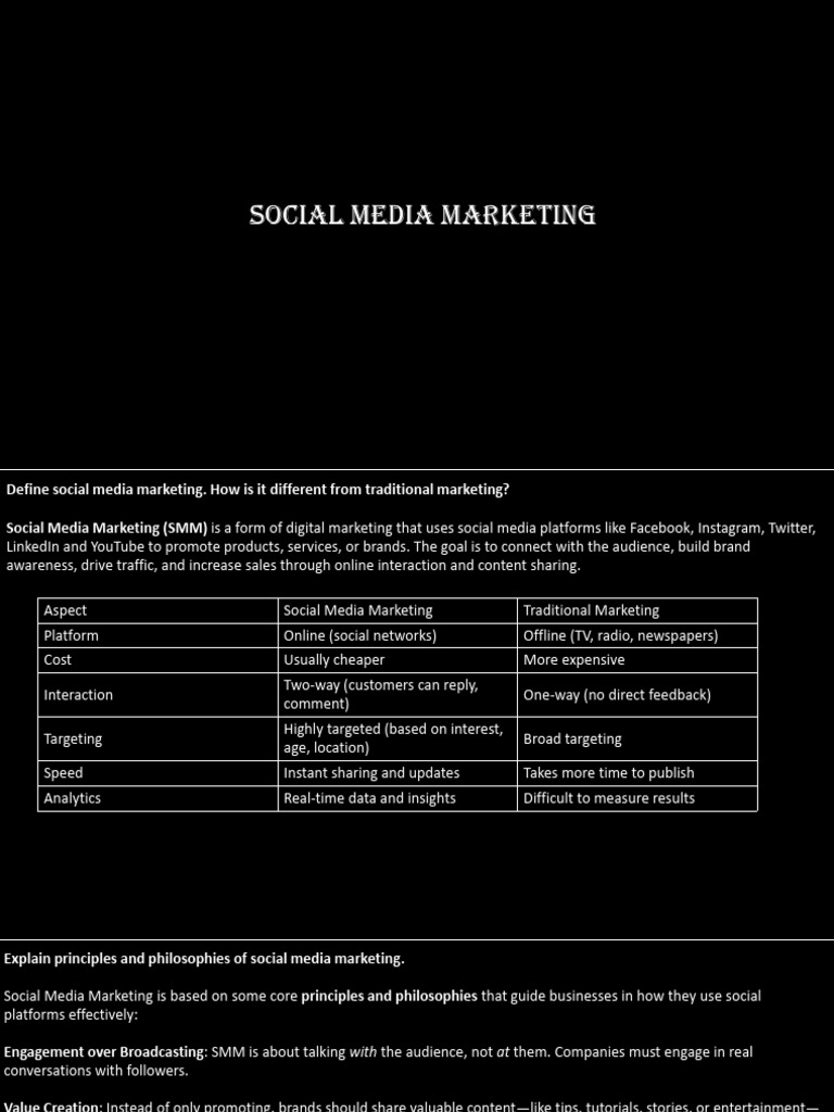 Social Media Marketing Essentials Guide | PDF | Social Media Marketing ...