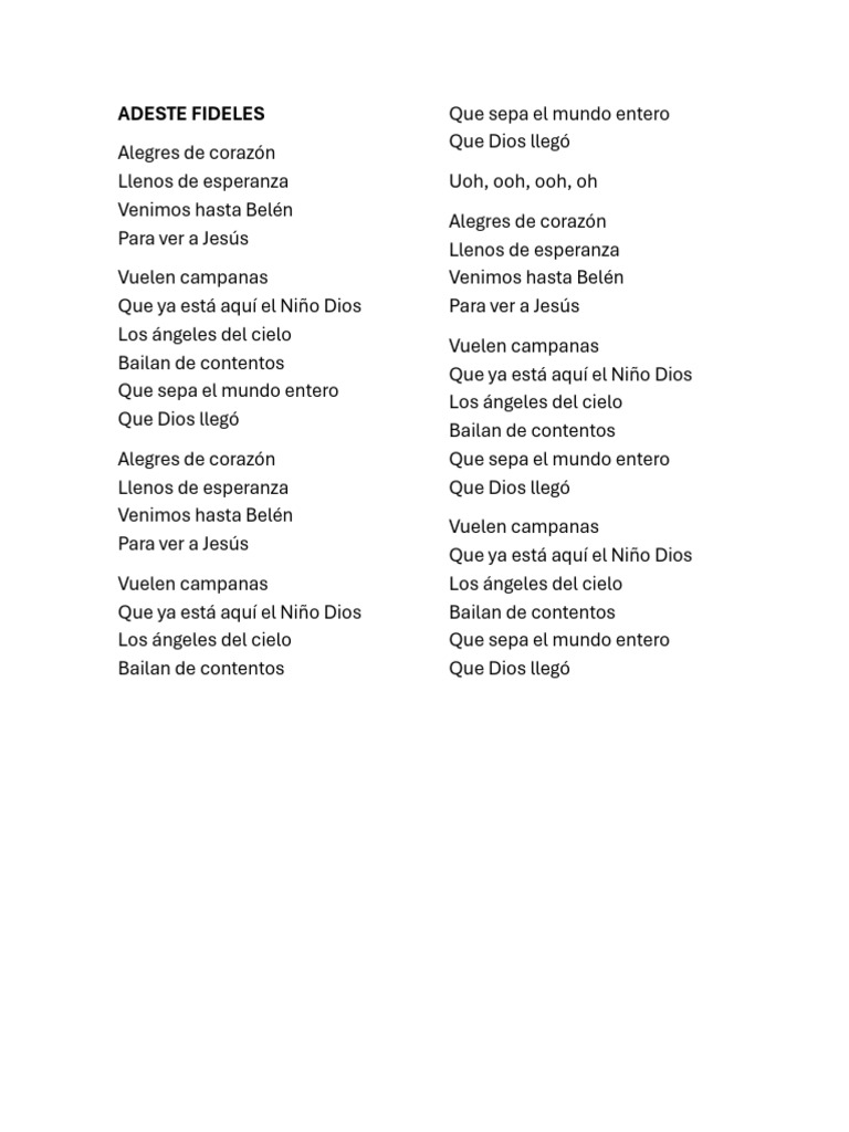 Villancico 