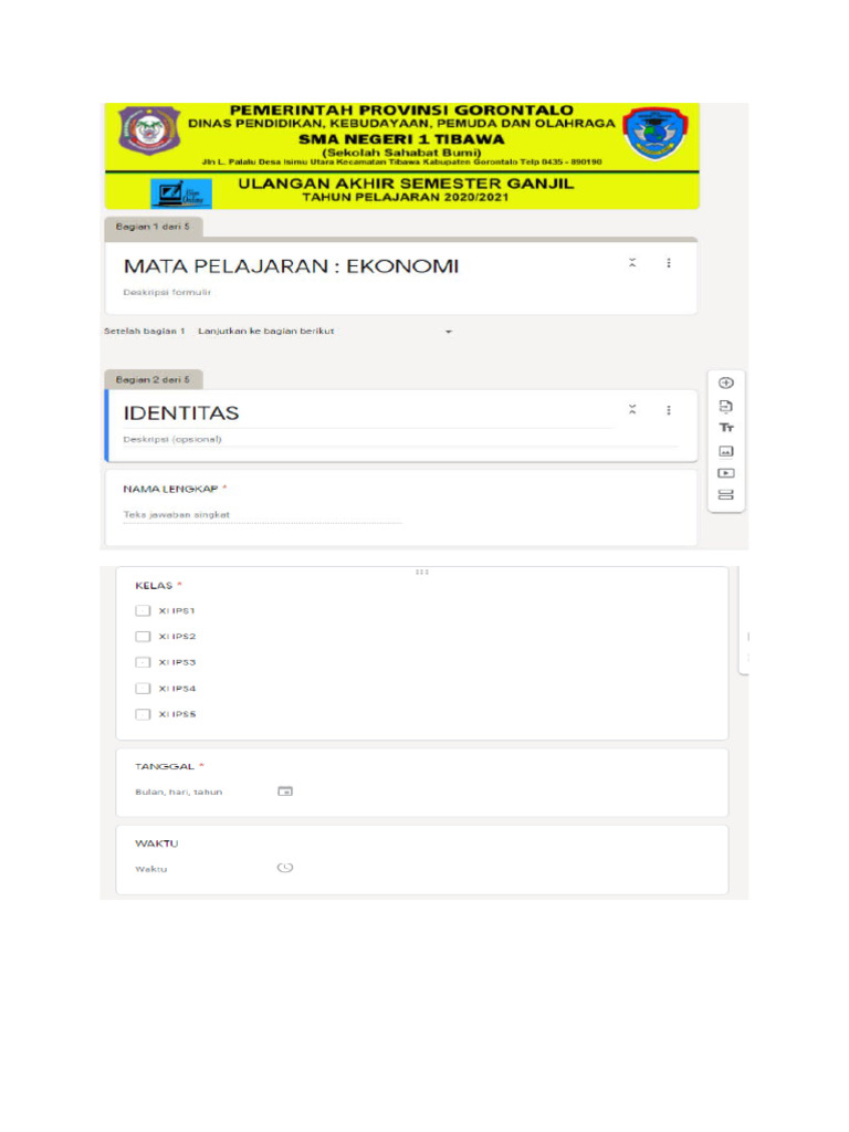 Susunan Gform Untuk Pas | PDF