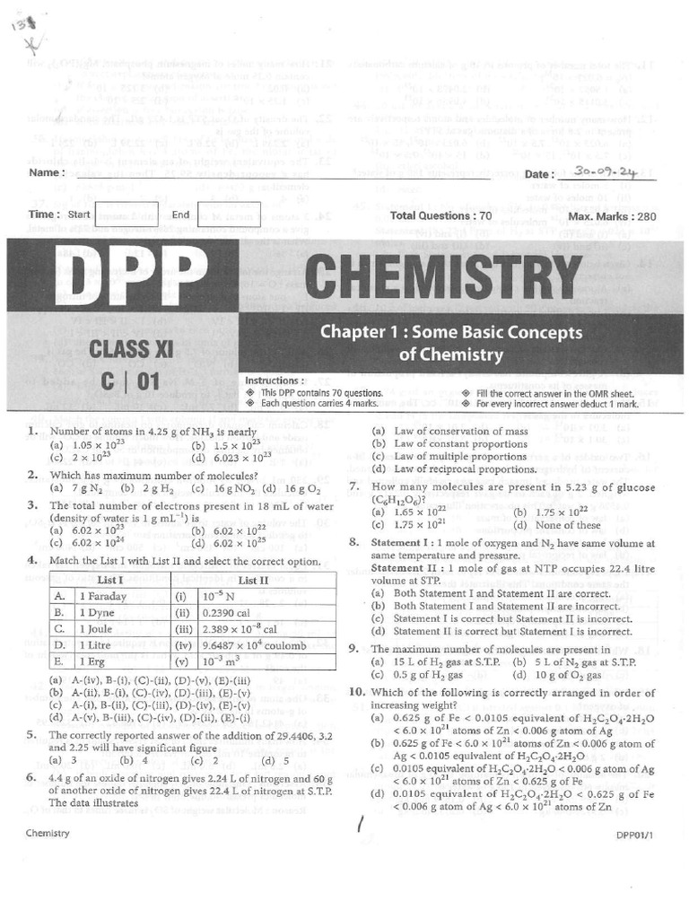 DPP C01 | PDF