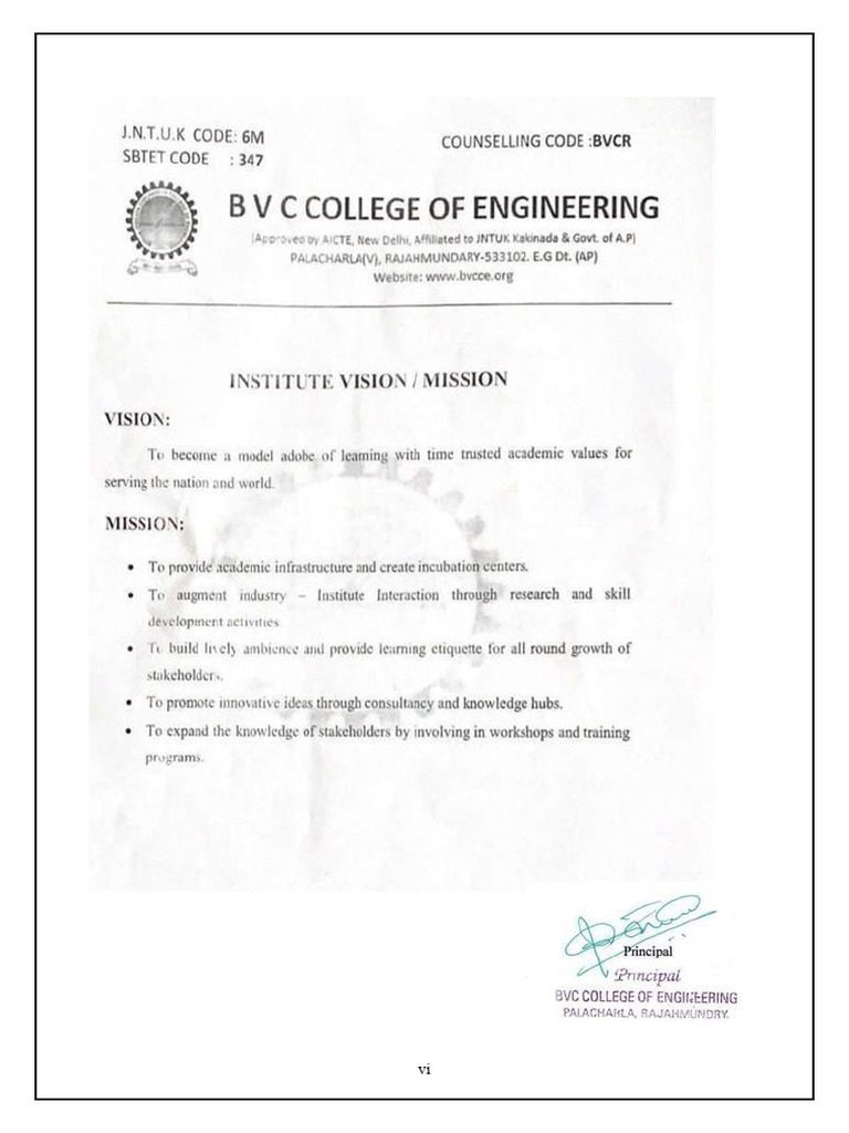 BVC Engineering Computer Science Outcomes | PDF | Engineering | Science
