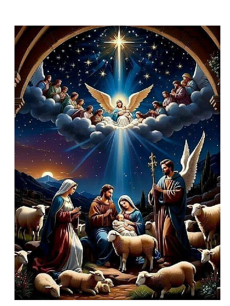 NOVENA NAVIDEÑA CON VALORES | PDF | María, madre de Jesús | Adviento