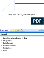 Using Data in MapInfo