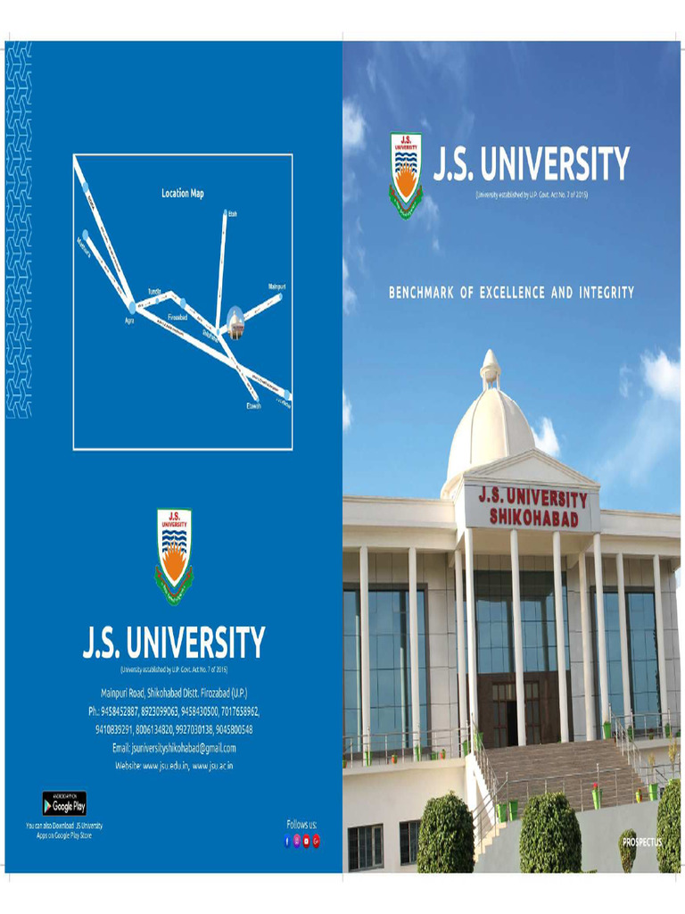 Js University Brochure | PDF