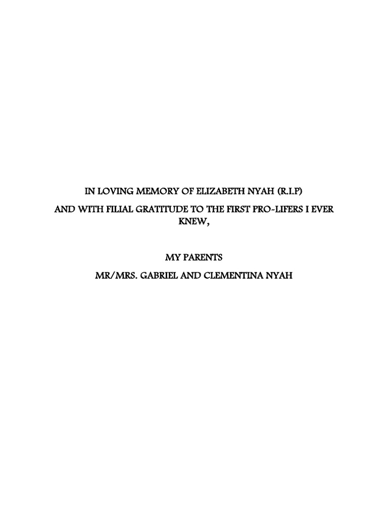 Pro-Life Arguments Against Abortion | PDF | Abortion | Human Reproduction