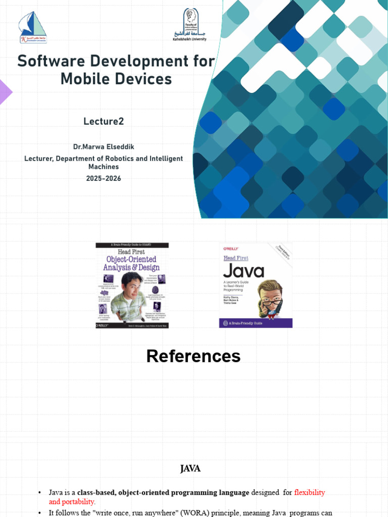 Java Programming Basics for Mobile Development | PDF | Java ...