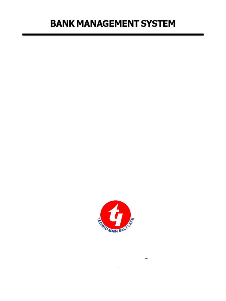 Bank Management System Project HTML Report | PDF | Databases | Web ...