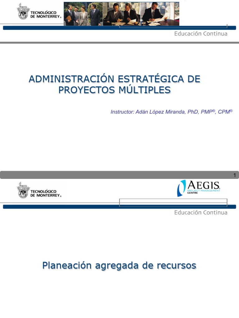 Planeación Estratégica de Proyectos Múltiples | PDF