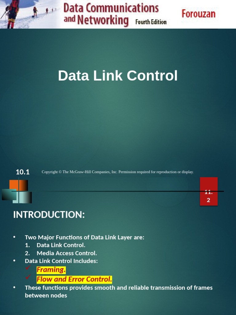 Data Link Control Fall 25 26122025 101315pm | PDF | Transmission ...
