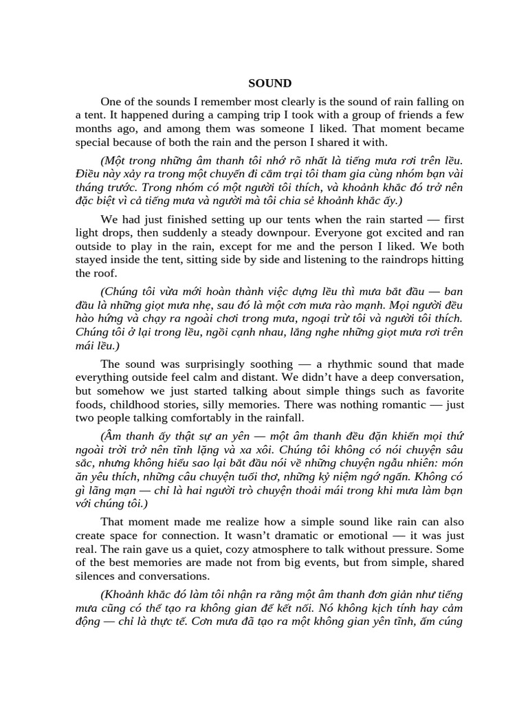 Sound | PDF