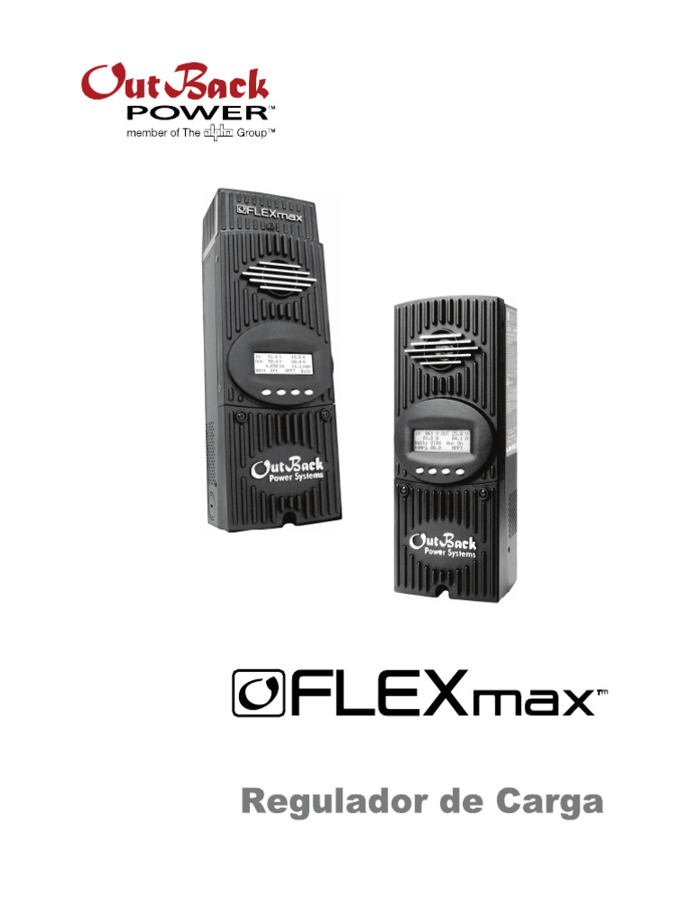 Guía de Configuración del Cargador FLEXmax | PDF | Pantalla de cristal ...