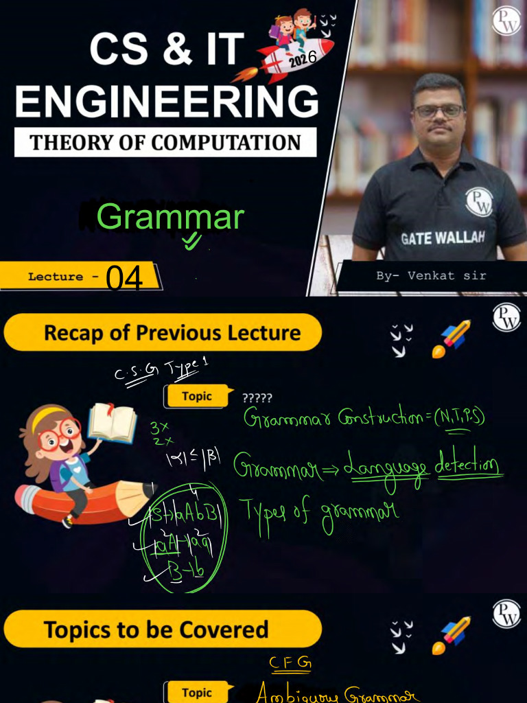 Grammar 04 Class Notes | PDF