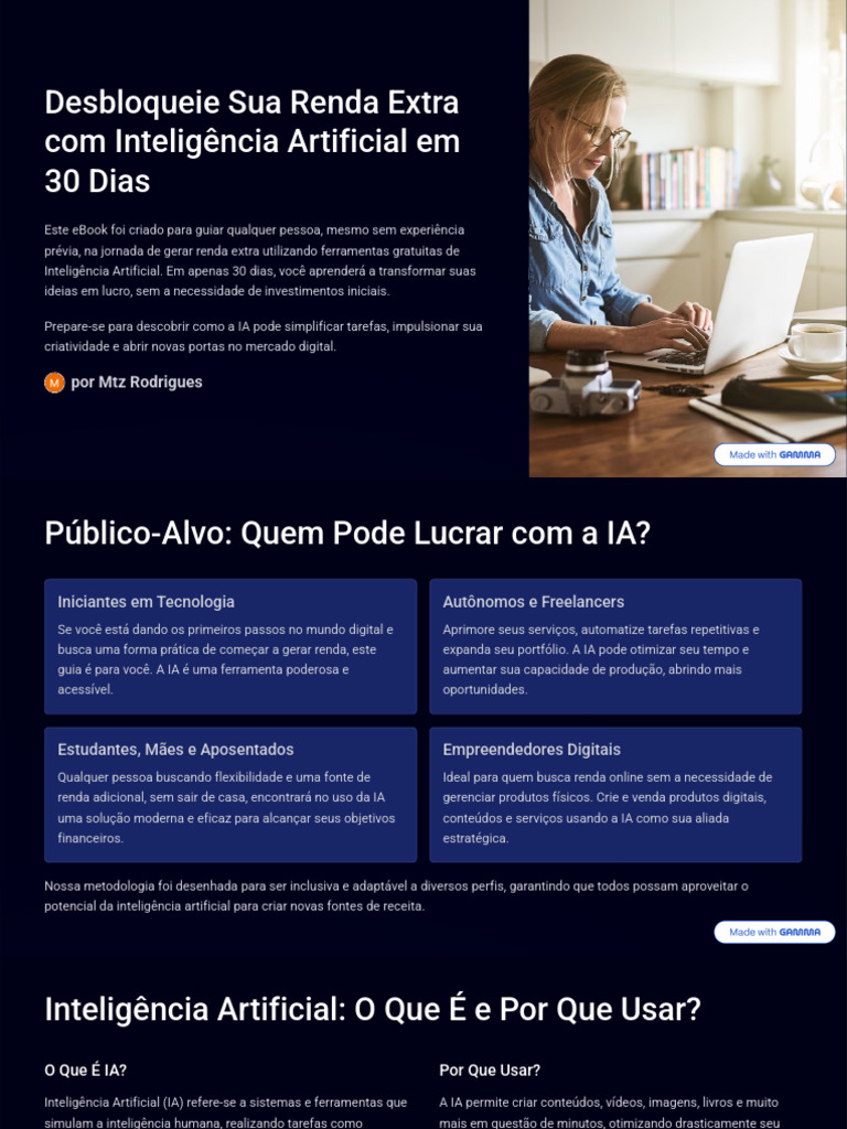 Renda Extra com IA em 30 Dias | PDF | Inteligência artificial ...