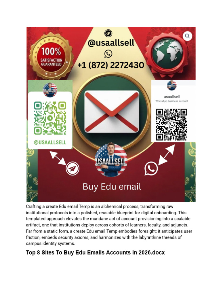 Create Edu Email Template Guide | PDF | Computing
