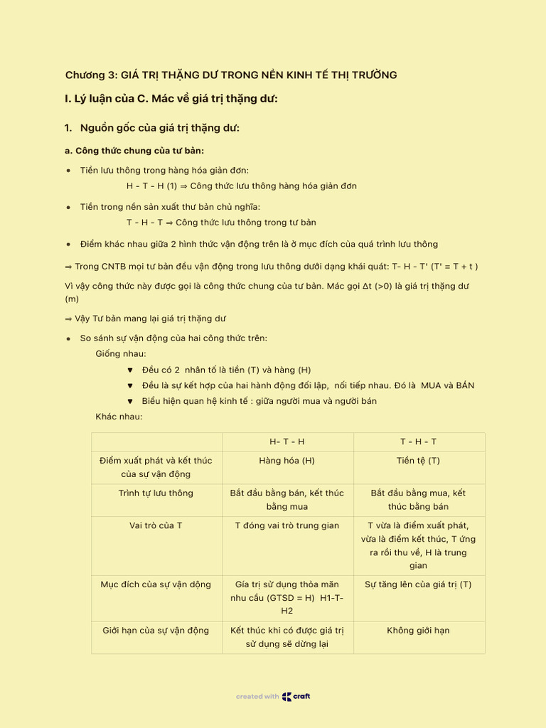 KTCT Chương 3 | PDF
