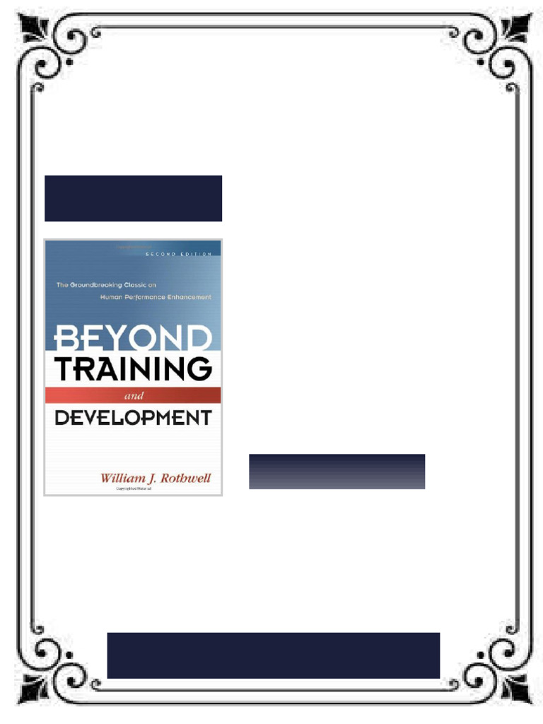 Beyond Training and Development The Groundbreaking Classic On Human ...