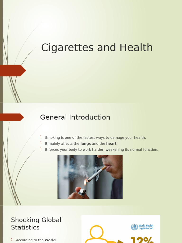 Health Risks of Smoking Cigarettes | PDF | Smoking | Cigarette