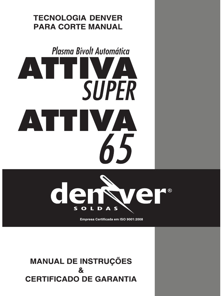 Manual Attiva Super e Attiva 65 - Rev.11 - SITE | PDF
