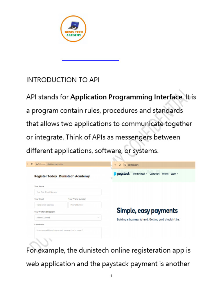 API Documentation Overview for Java | PDF | Java (Programming Language ...