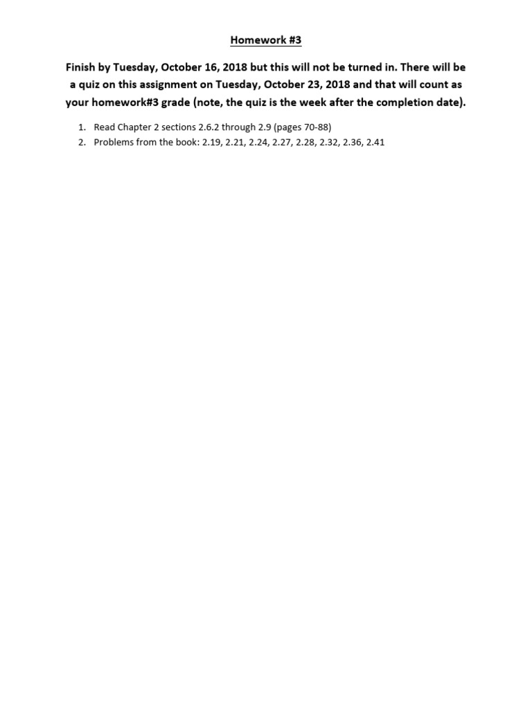 Homework 3 | PDF