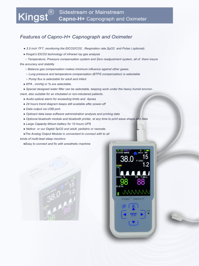 Brochure of Capno-H | PDF