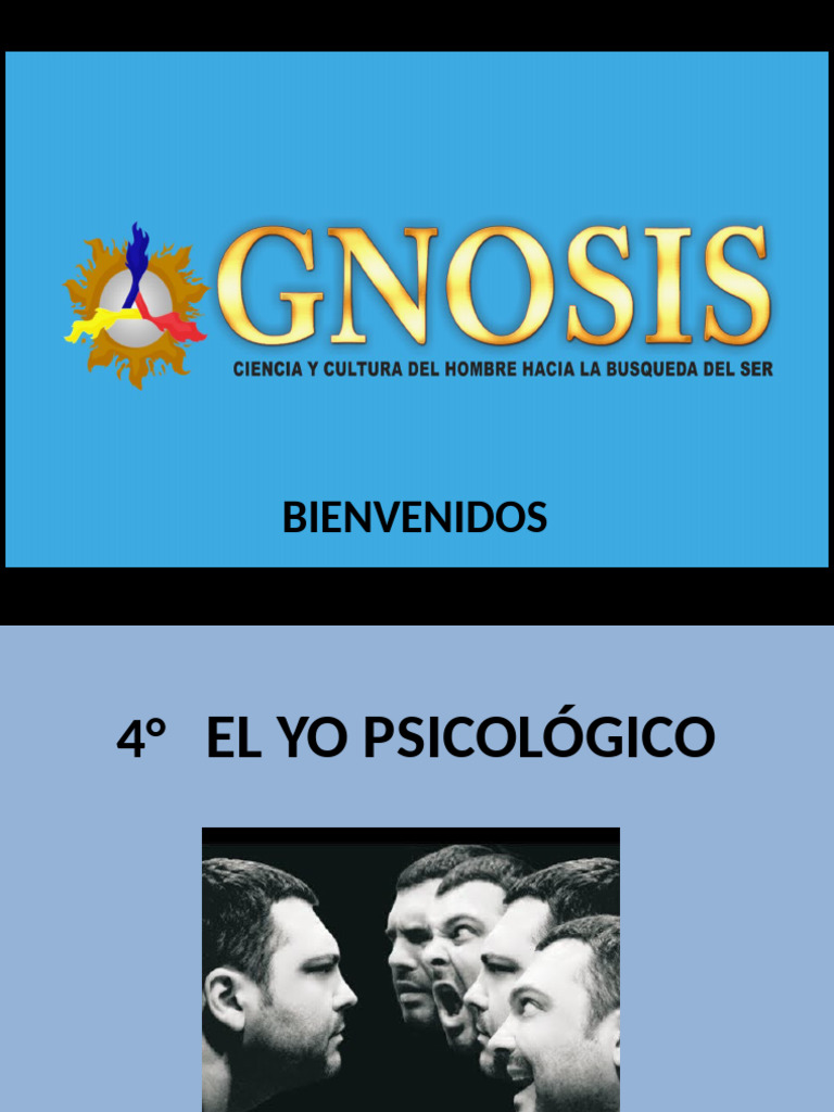 Leccion 04 El Yo Psicologico | PDF