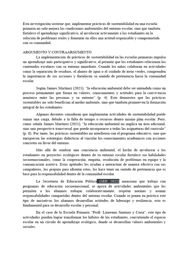 Documento Sin Título (4) | PDF | Plan de estudios | Sustentabilidad