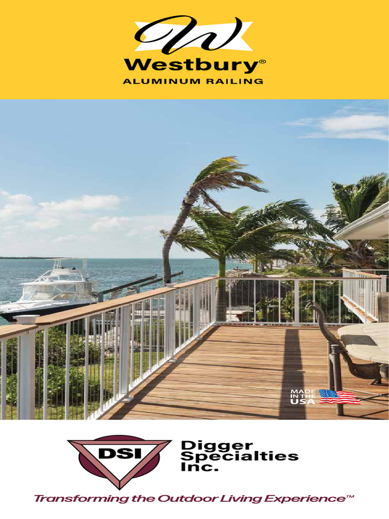 Westbury® Aluminum Railing Overview | PDF | Coating