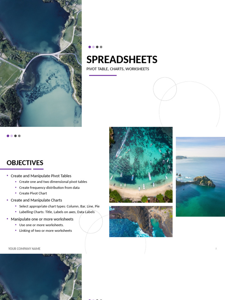 Spreadsheets (Pivottables Charts Worksheet) | PDF | Spreadsheet | Chart