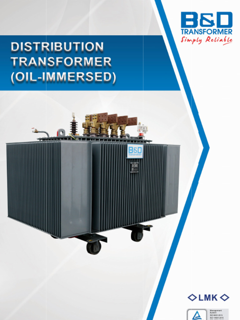 B&D Distribution Transformer Oil Immersed | PDF