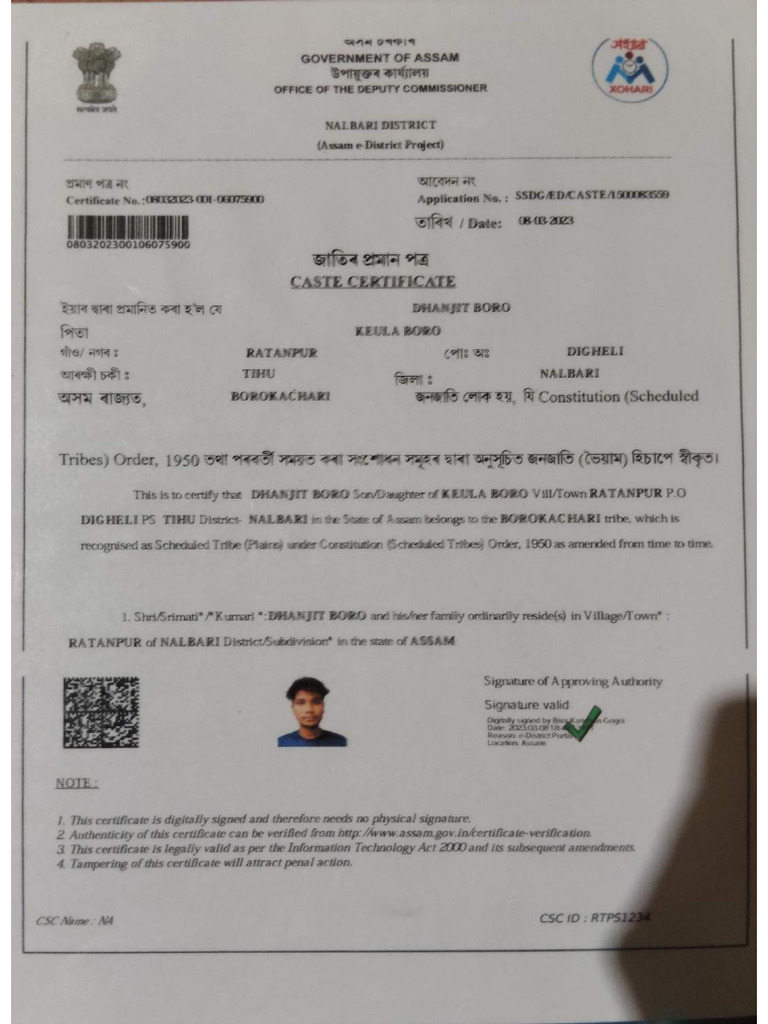Cast Certifake | PDF
