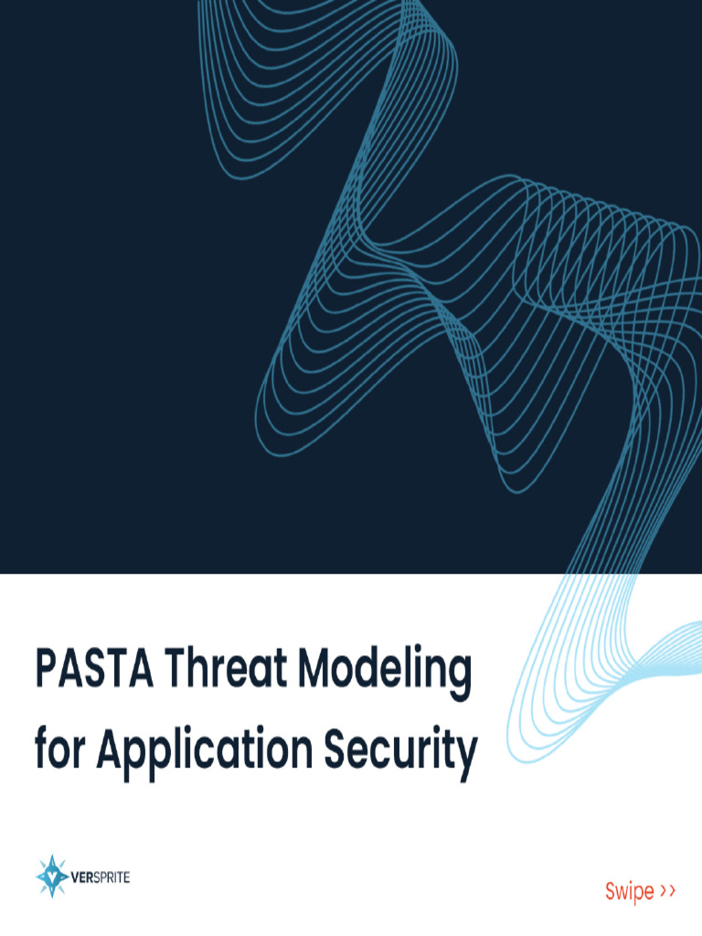 PASTA Threat Modeling For Application Security 1637715647 | PDF