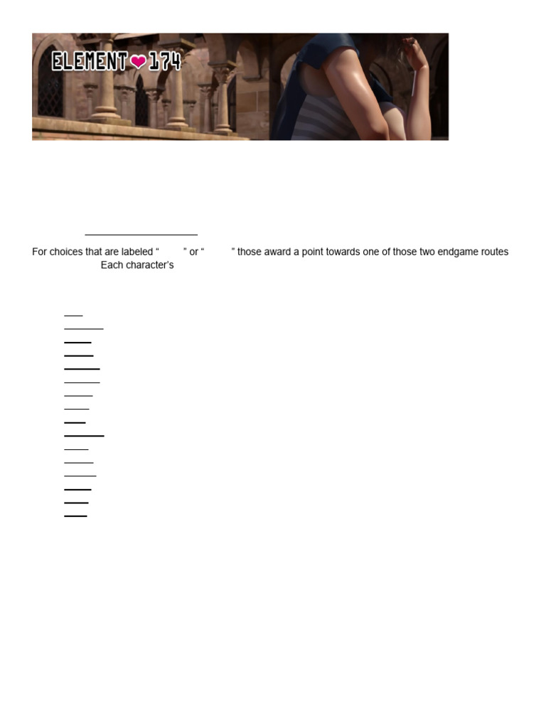 Element-174 Walkthrough Guide v0.24 | PDF