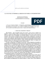 Claves Para Entender El Derecho de Familia Contemporaneo - Corral