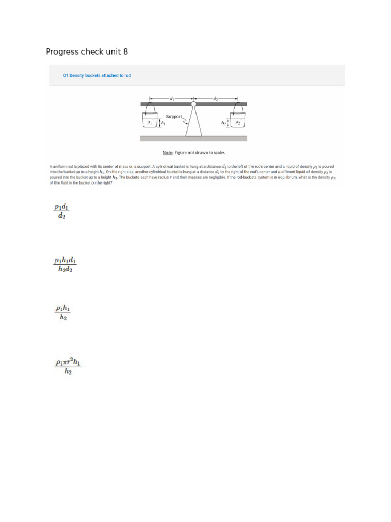 Progress Check Unit 8 | PDF