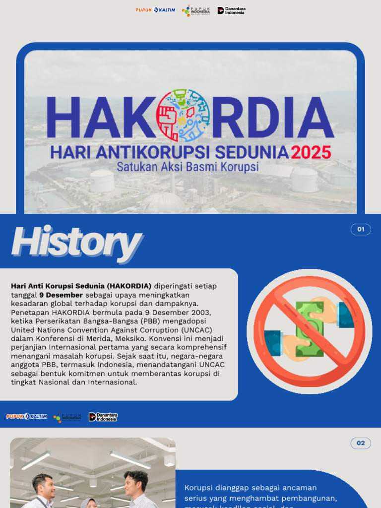 HAKORDIA 2025: Satukan Aksi Basmi Korupsi | PDF