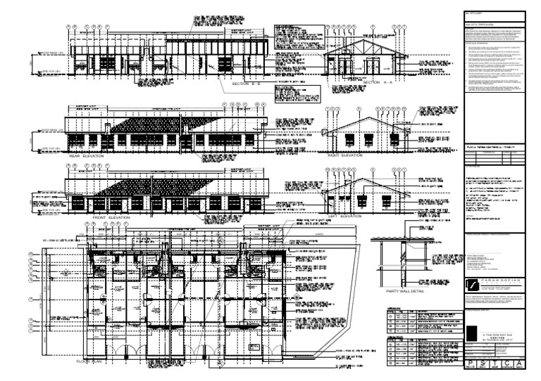 Floor Plan and Elevation Details | PDF | Architectural Design ...