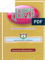 English Maariful Quran Mufti Shafi Usmani RA Vol 1