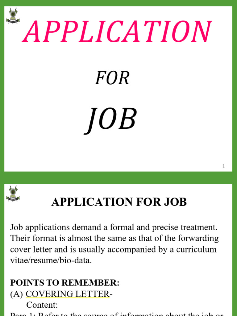 Job Application Guide with Examples | PDF | Résumé | Qualifications