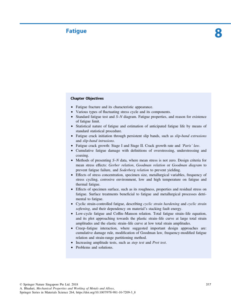 Understanding Fatigue Failure Mechanisms | PDF | Fatigue (Material ...