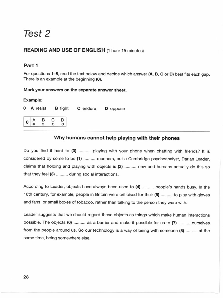 Practice Test 2 | PDF