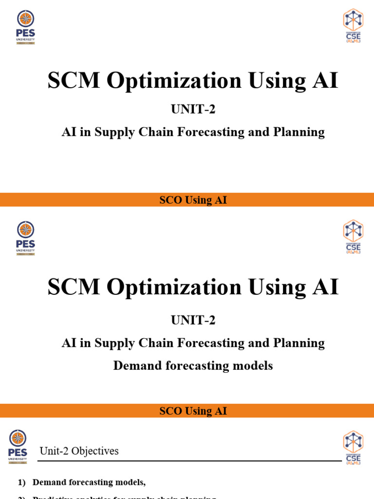 AI-Driven Demand Forecasting in SCM | PDF | Forecasting | Artificial ...