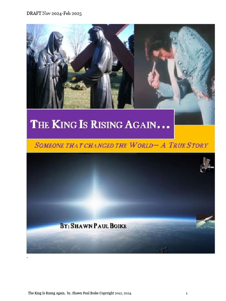 The King Is Rising-2025Dec-Draft1 | PDF | Memory | Elvis Presley