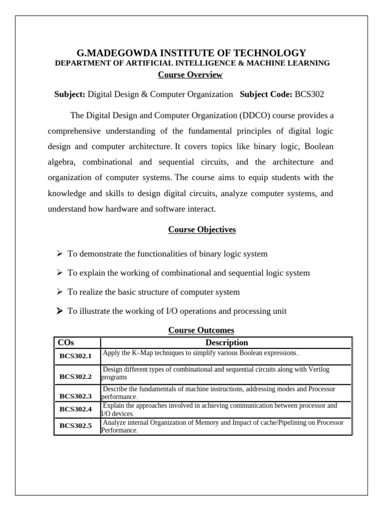 DDCO Courese Overview | PDF